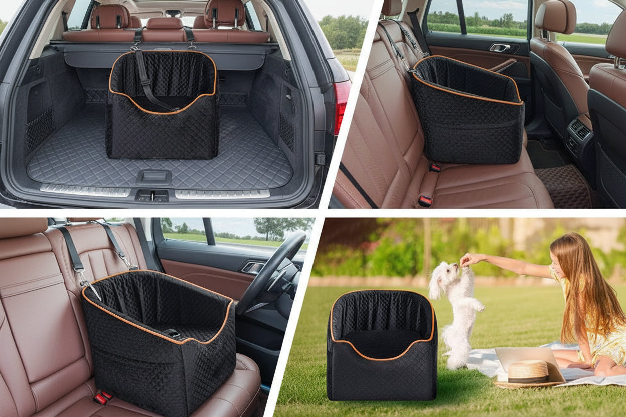 Comfort Haven | Elevated Dog Bed with Memory Foam Cushion | Cozy Nest for Ultimate Support