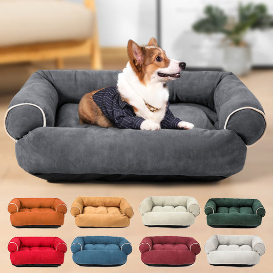 Cozy Nest | Large Dog Bed with Plush Cushioning for Ultimate Comfort 1