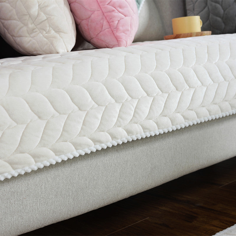 Cozy Plush | Sofa Cover with Anti-Slip Quilted Design | Soft Fabric for Ultimate Comfort 6