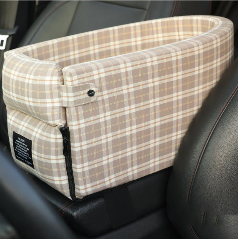 Portable Dog Car Seat with Nonslip Design | Safe Booster for Small Dogs and Cats 5