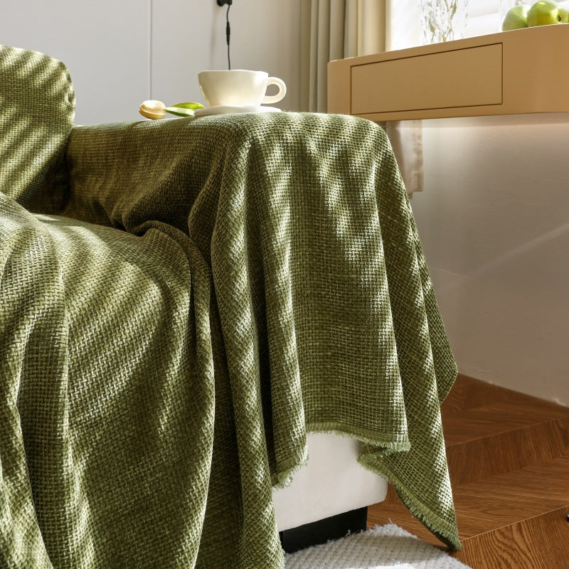 Universal Plus Size Sofa Cover | Durable Polyester Slipcover with Stylish Design | All-Season Protection for Your Furniture 2