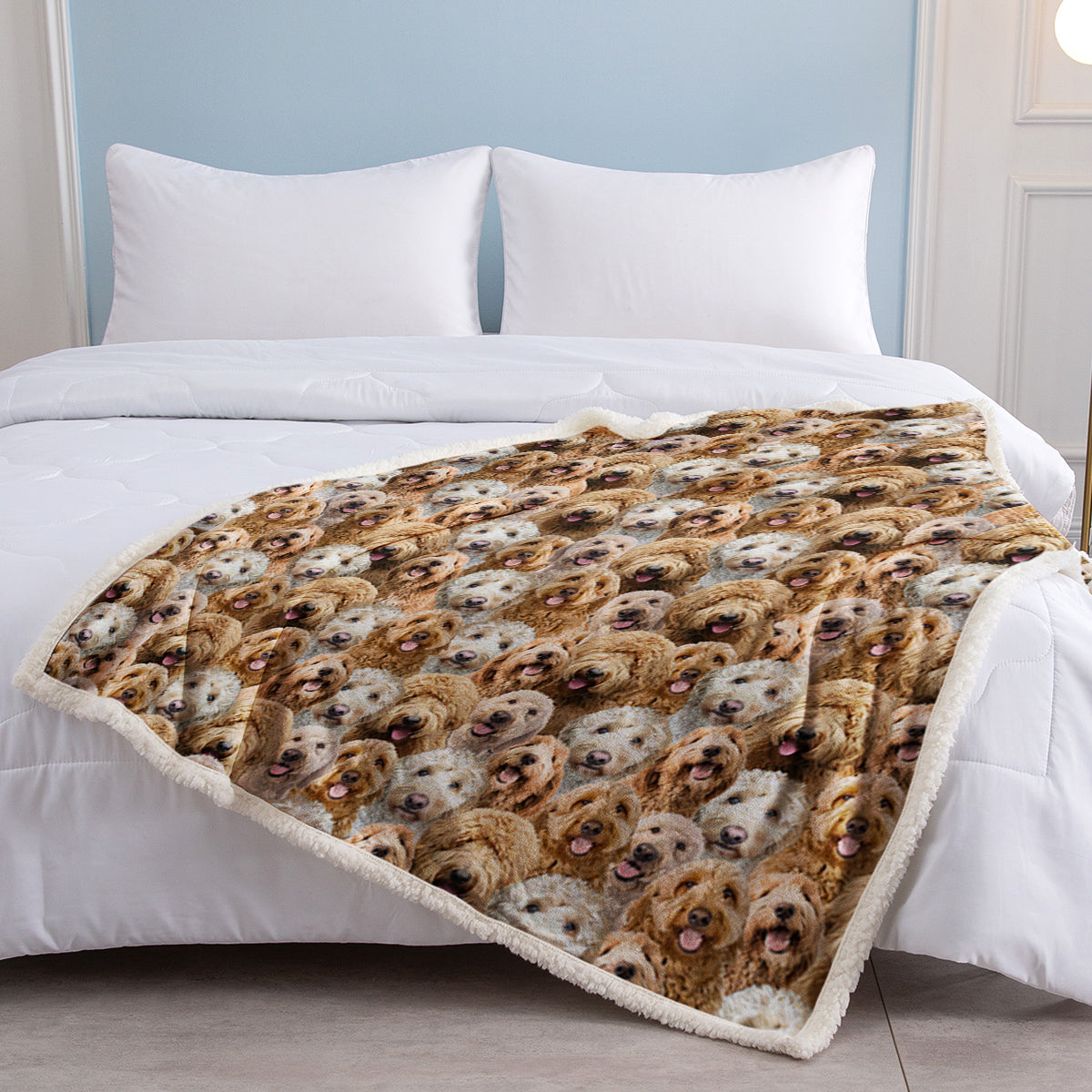Cozy Collection | Soft Sherpa Fleece Blanket with Durable Hemmed Edges | Generous Sizes for Ultimate Comfort and Warmth 6