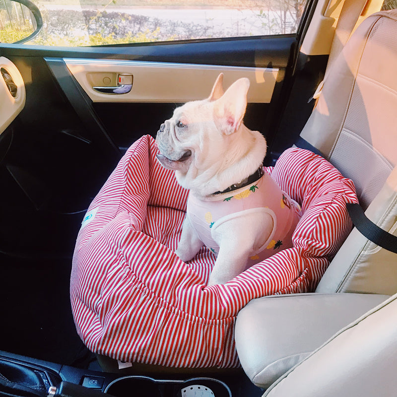 Cozy Paws | Dog Car Seat with Durable Oxford Cloth & Universal Fit | Safe Travel for Small Dogs 7