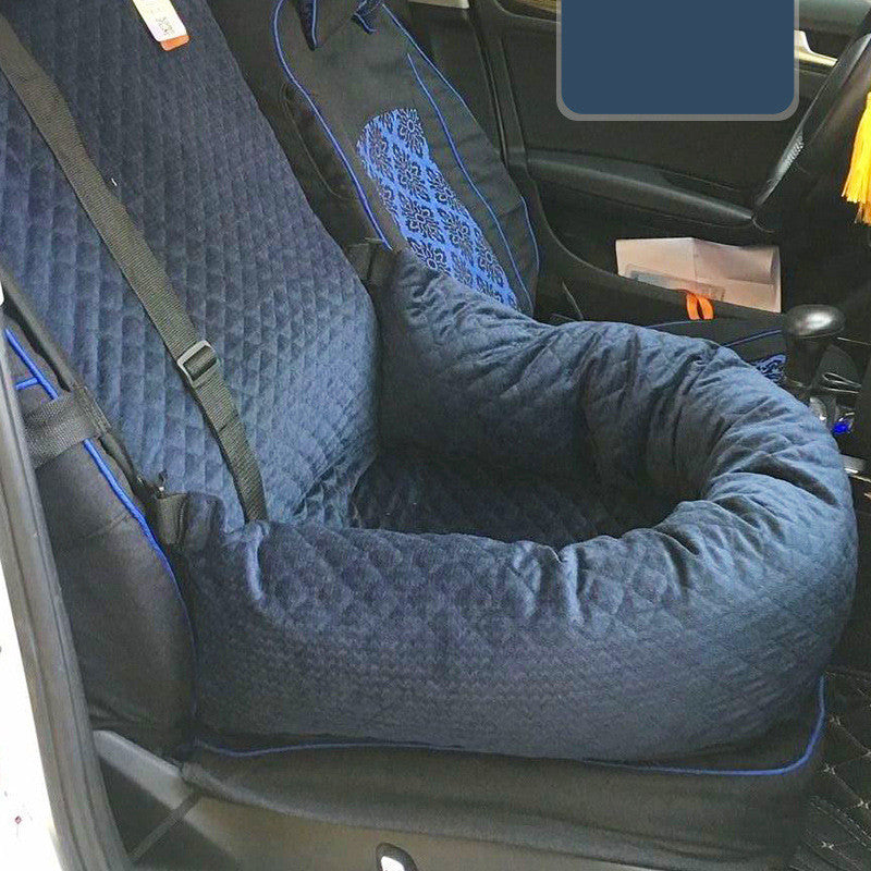 Comfort Pet | Dog Car Seat Cushion with Soft Cloth Material | Cozy and Secure Travel Solution for Your Furry Friend 8