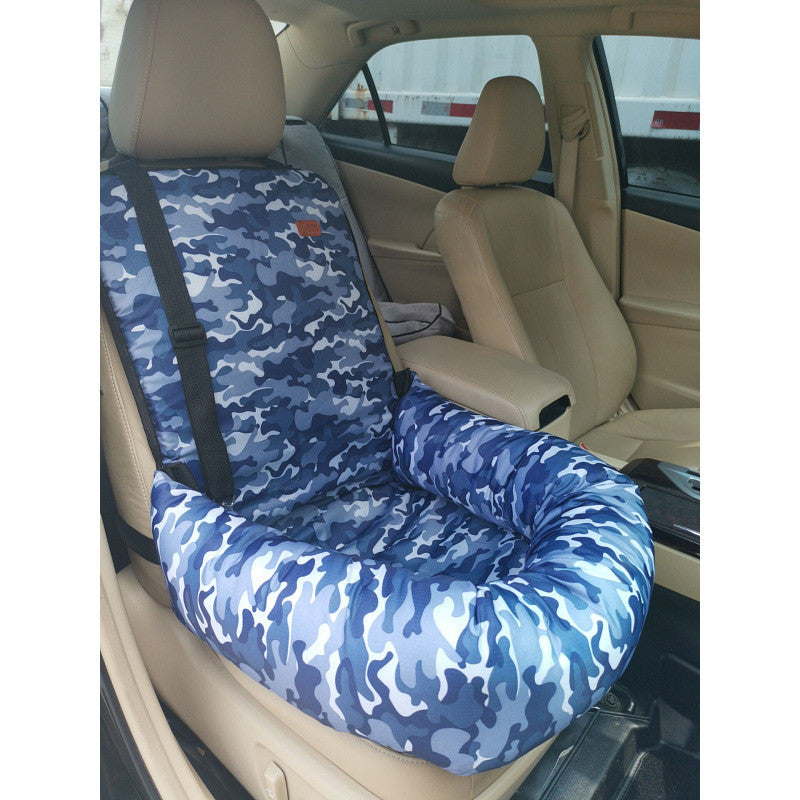 Comfort Pet | Dog Car Seat Cushion with Soft Cloth Material | Cozy and Secure Travel Solution for Your Furry Friend 3