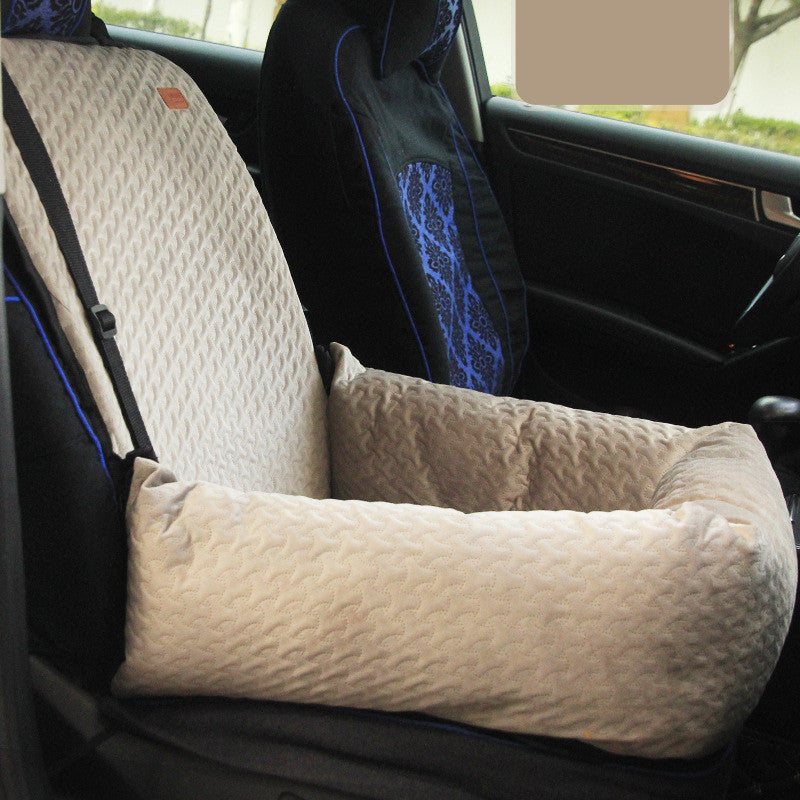 Comfort Pet | Dog Car Seat Cushion with Soft Cloth Material | Cozy and Secure Travel Solution for Your Furry Friend 5