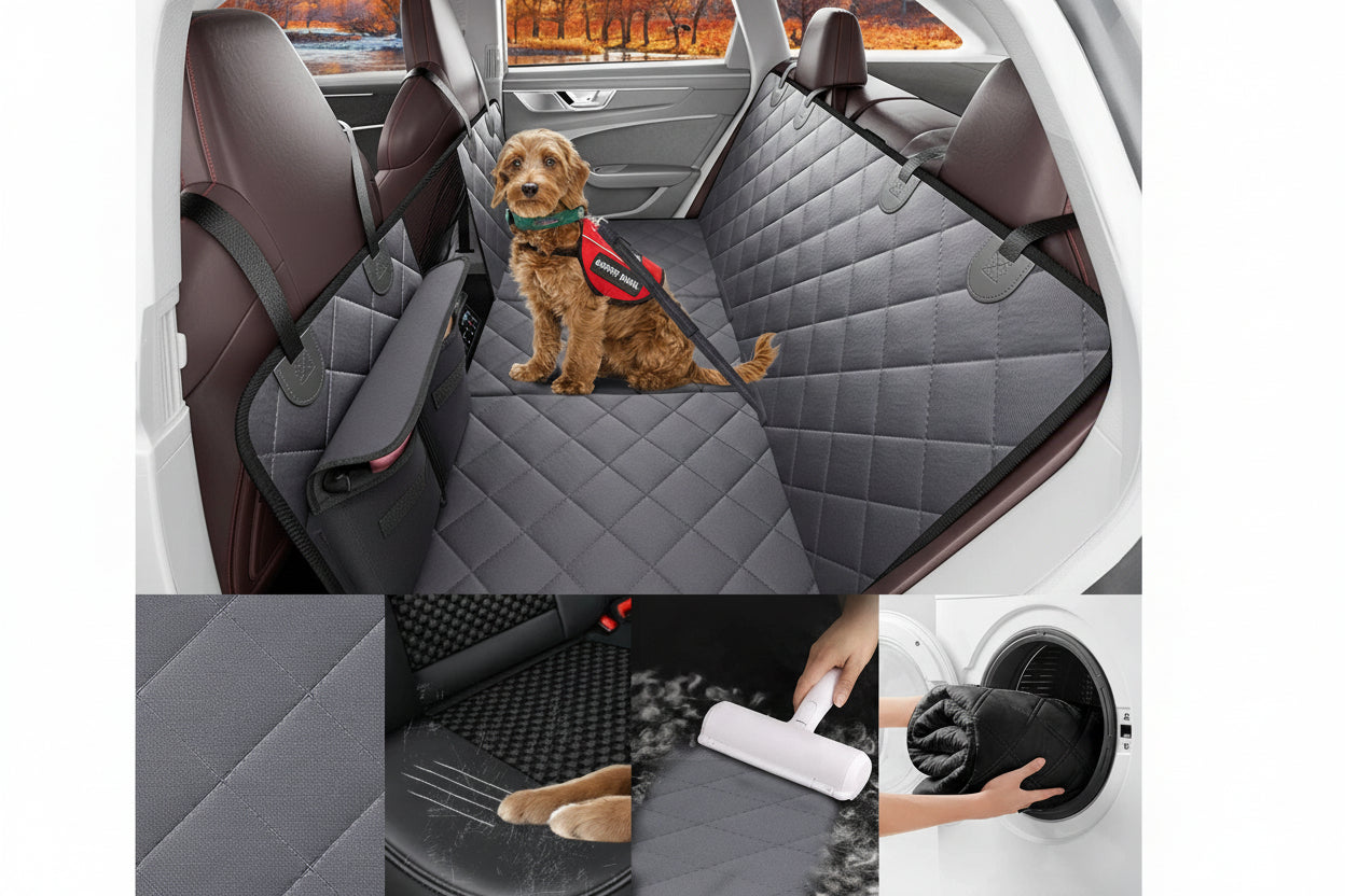 Pet Comfort | Back Seat Extender for Dogs with Waterproof Cover | Enhanced Space for Safe and Comfortable Travel 3