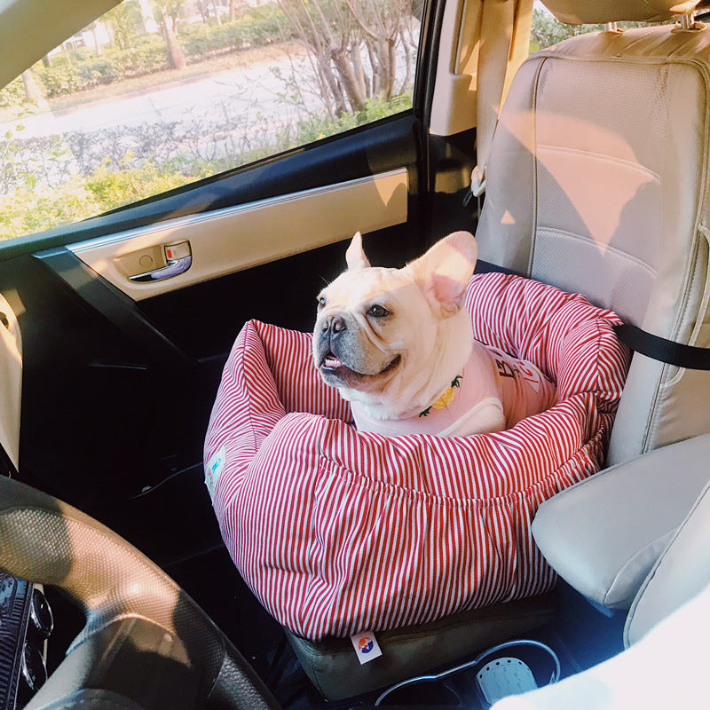 Cozy Paws | Dog Car Seat with Durable Oxford Cloth & Universal Fit | Safe Travel for Small Dogs 5