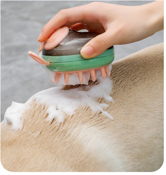 Pet Grooming Brush | Dog Brush with Soft Silicone for Easy Bathing and Massage 5