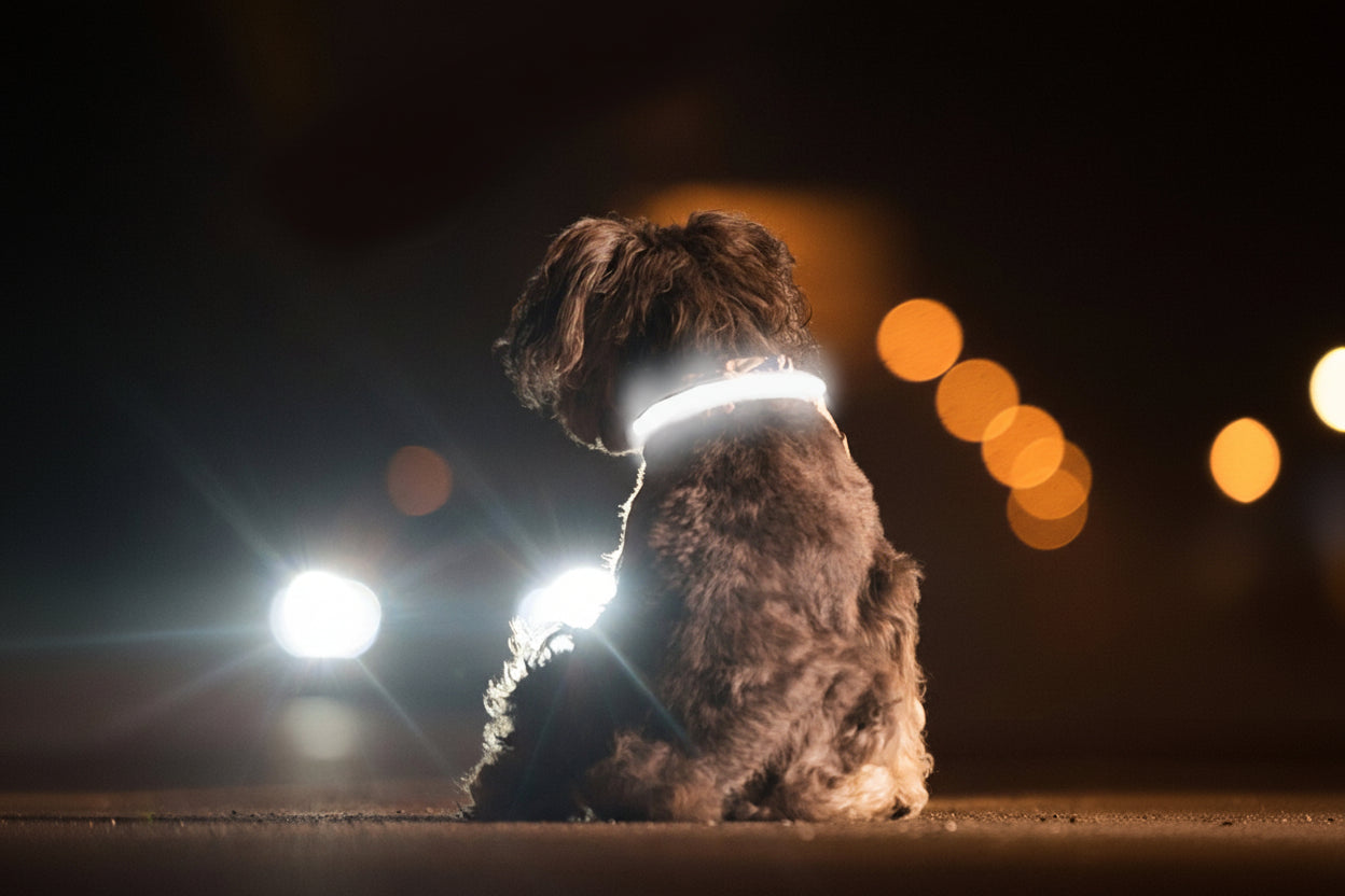 Illuminated Pet Collar | LED Dog Collar with 3 Flash Modes & USB Rechargeable | High Visibility for Night Safety 6