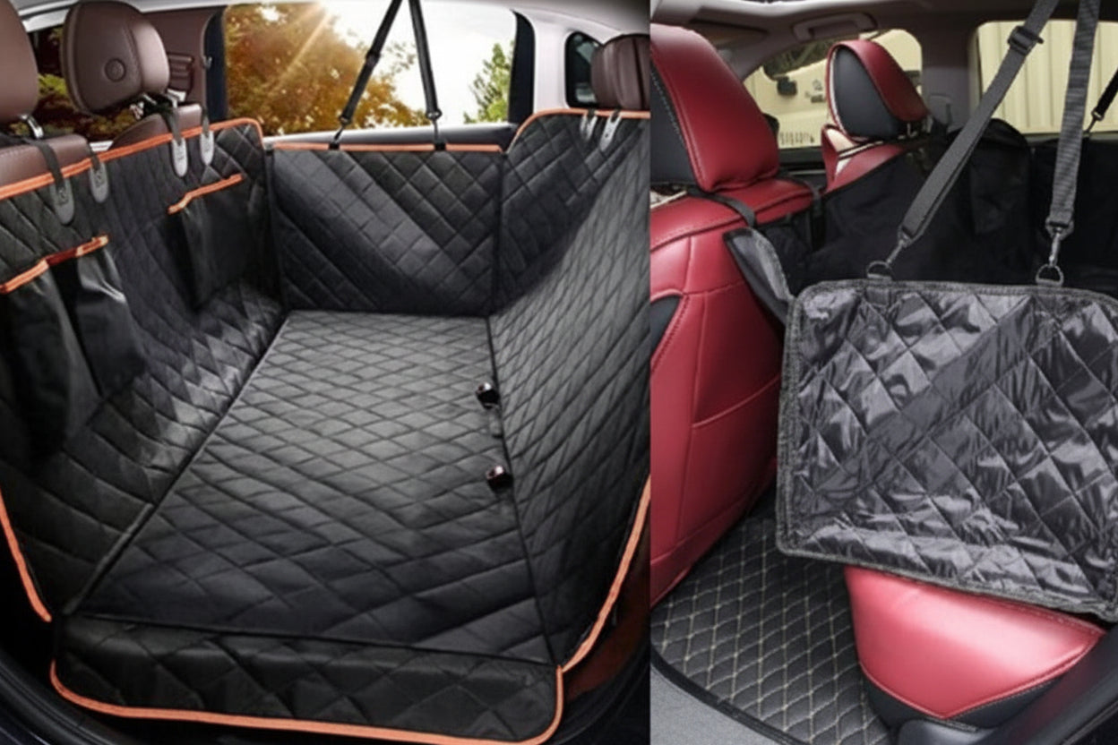 Pet Protector | Dog Car Seat Cover with Waterproof Design | Durable 600D Oxford Cloth for Safe Travel 5