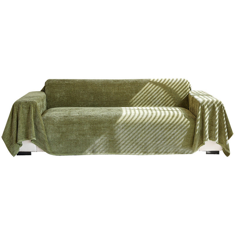Universal Plus Size Sofa Cover | Durable Polyester Slipcover with Stylish Design | All-Season Protection for Your Furniture 3
