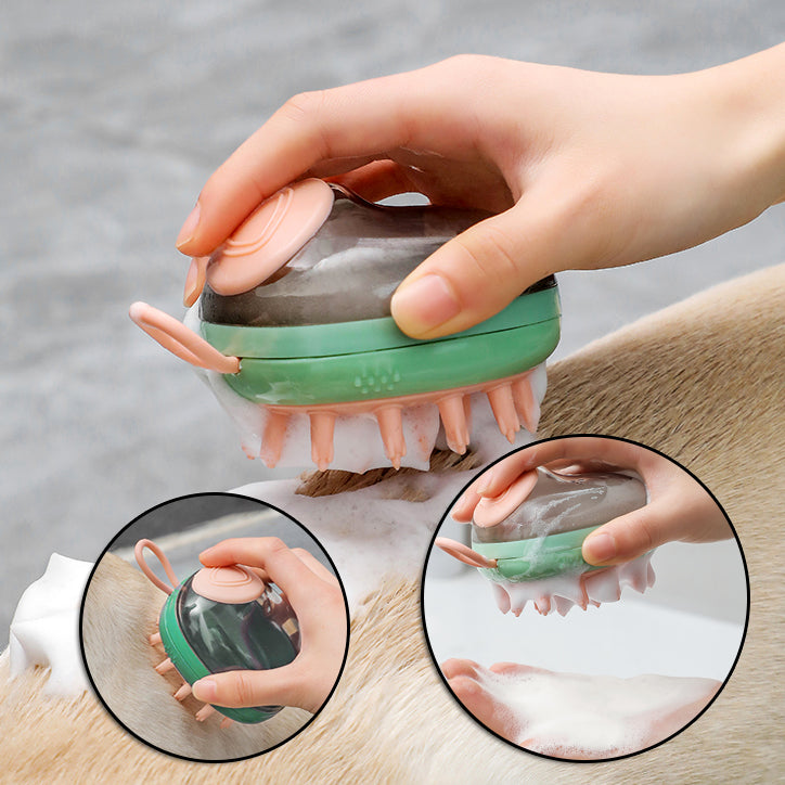 Pet Grooming Brush | Dog Brush with Soft Silicone for Easy Bathing and Massage 8