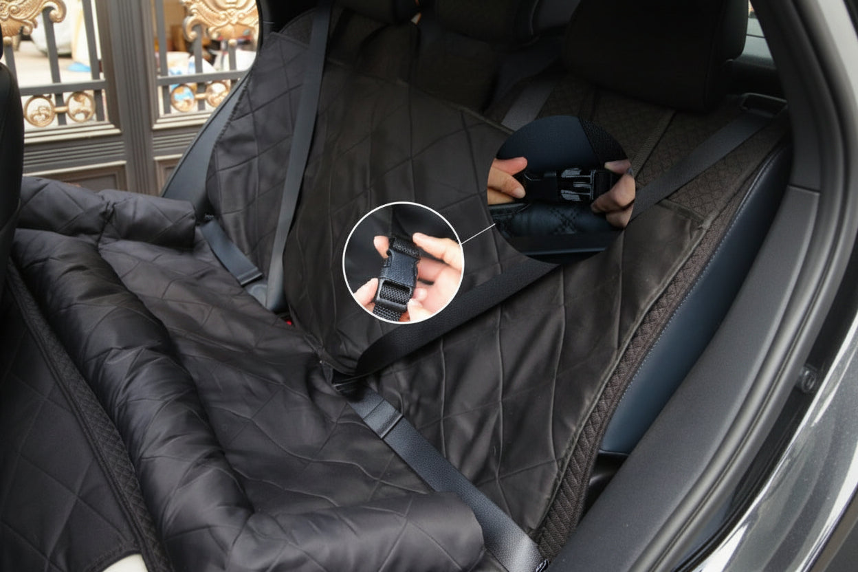 Comfort Pet Collection | Dog Bed with Durable Oxford Fabric | Portable Safety Solution for Travel 5