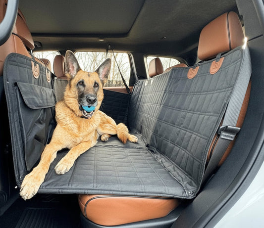 Comfort Pet | Car Dog Bed with Widened Support & Safety Belt | Durable Design for Secure Travel 0