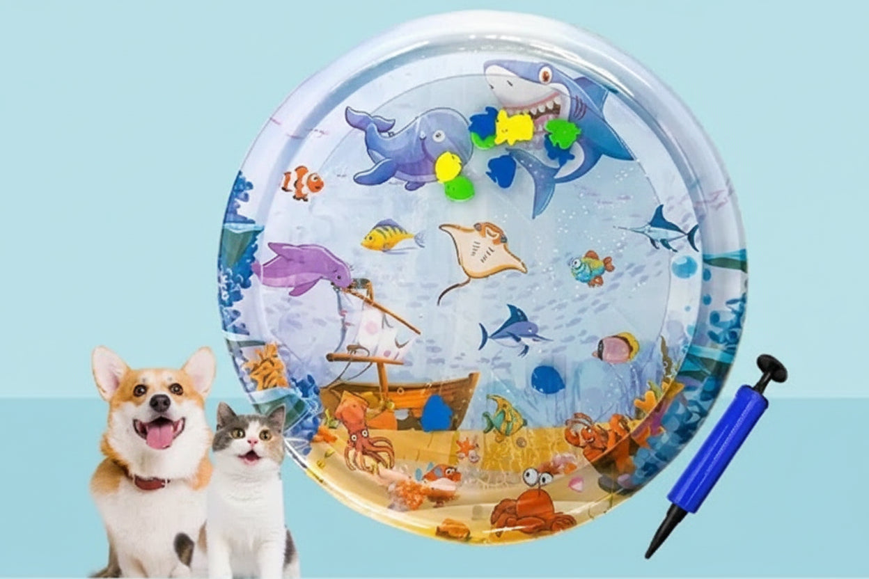Cool Comfort | Inflatable Dog Bed with Fun Designs & Cooling Feature | Ideal for Summer Comfort 0