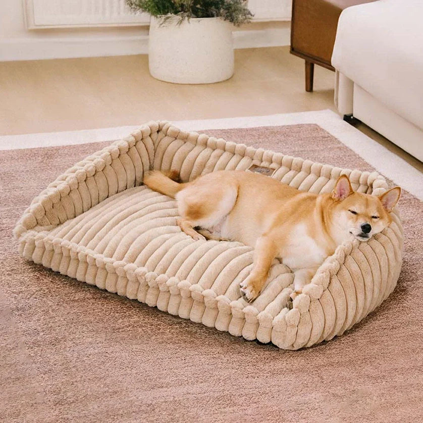 CozySlope | Orthopedic Dog Bed with Gentle Ramp & Removable Cover | Joint-Friendly Comfort for Senior Dogs 1