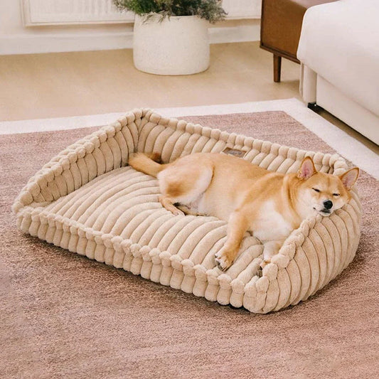 CozySlope | Orthopedic Dog Bed with Gentle Ramp & Removable Cover | Joint-Friendly Comfort for Senior Dogs 1