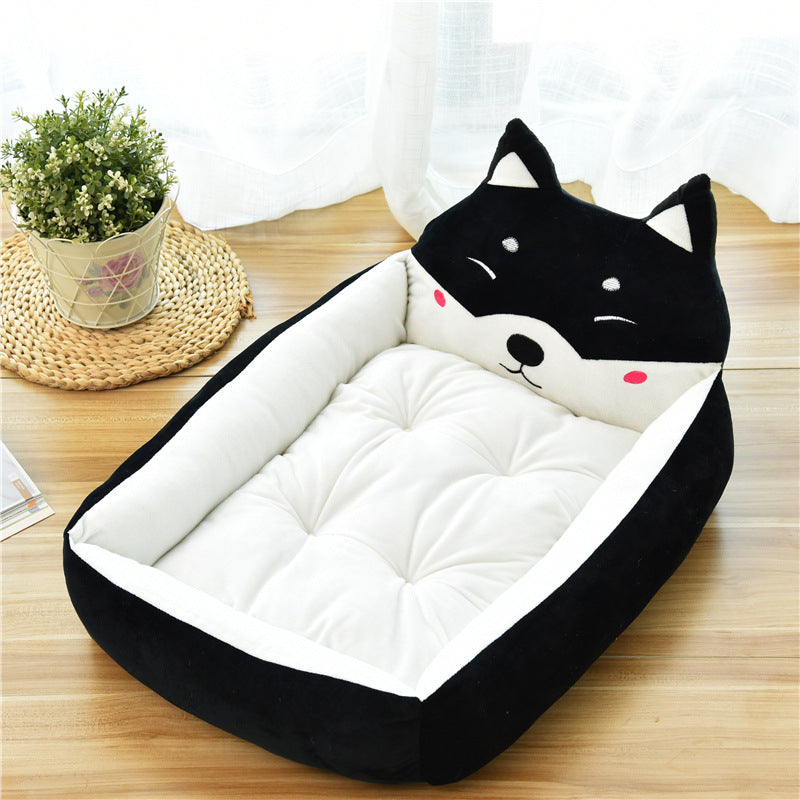 Cozy Collection | Large Dog Bed with Soft Velvet & Rebound Cotton | Ultimate Comfort for Dogs and Cats 3