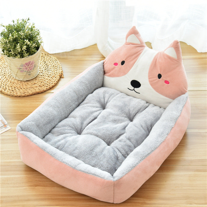 Cozy Collection | Large Dog Bed with Soft Velvet & Rebound Cotton | Ultimate Comfort for Dogs and Cats 6