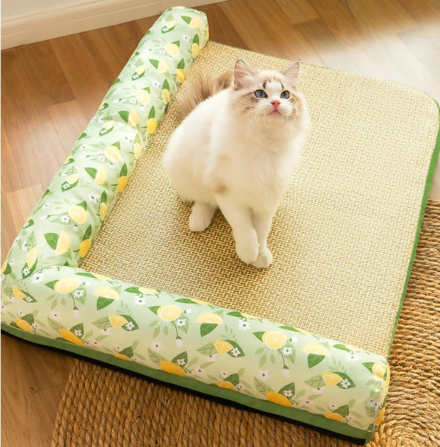 Cozy Collection | Pet Bed with Non-Stick Ice Pad | Comfortable Mat for All Seasons 6