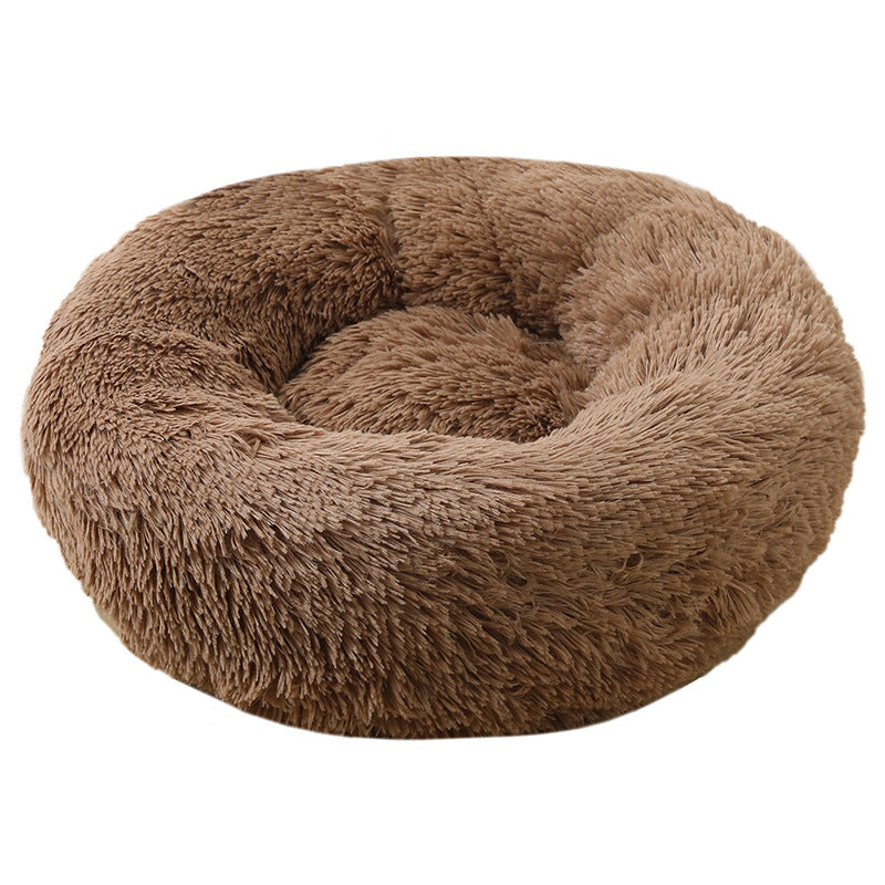Cozy Collection | Plush Round Dog & Cat Bed with Soft Material | Multiple Sizes for Ultimate Comfort 1