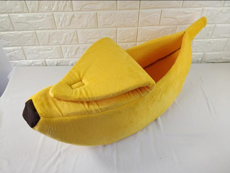 Cozy Nest | Dog Bed with Soft Plush Fabric & Unique Banana Shape | Comfortable Sleeping Solution for Small Dogs 15