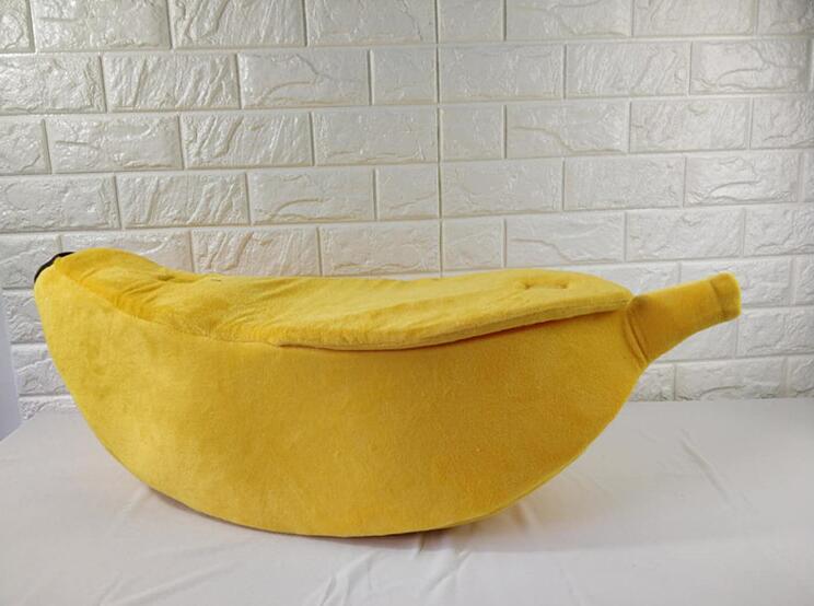 Cozy Nest | Dog Bed with Soft Plush Fabric & Unique Banana Shape | Comfortable Sleeping Solution for Small Dogs 2
