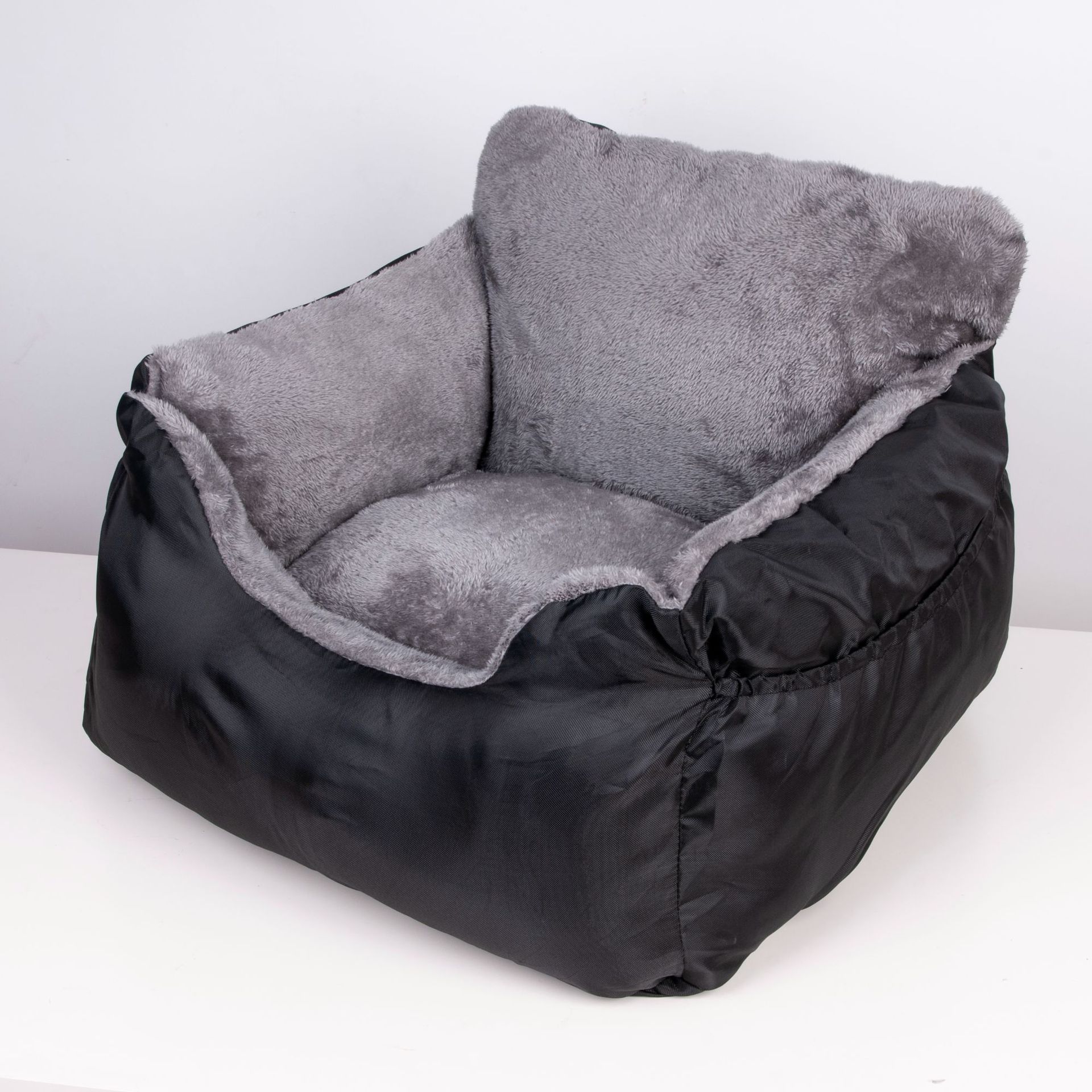 Cozy Pet Bed | Dog Bed with Soft Fabric for Comfortable Travel Seat 0