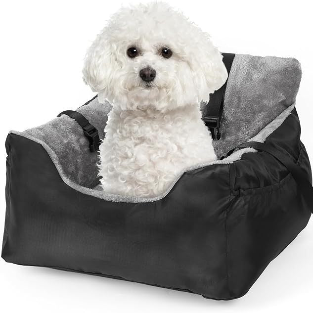Cozy Pet Bed | Dog Bed with Soft Fabric for Comfortable Travel Seat 5