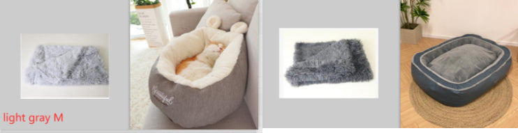 Cozy Pet Bed | Soft Cotton Dog Bed with Warm Sleeping Bag Design | Comfortable Cushion for Restful Sleep 10