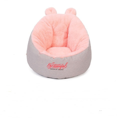 Cozy Pet Bed | Soft Cotton Dog Bed with Warm Sleeping Bag Design | Comfortable Cushion for Restful Sleep 6