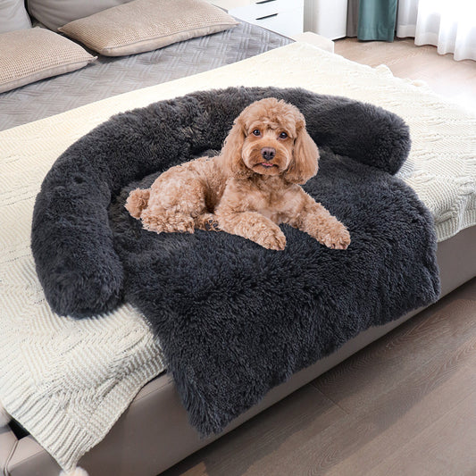 Cozy Pet Bed | Soft Washable Dog Bed with Removable Cover | Comfortable Cushion for Cats and Large Dogs 1