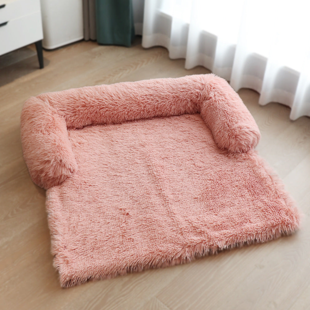 Cozy Pet Bed | Soft Washable Dog Bed with Removable Cover | Comfortable Cushion for Cats and Large Dogs 11