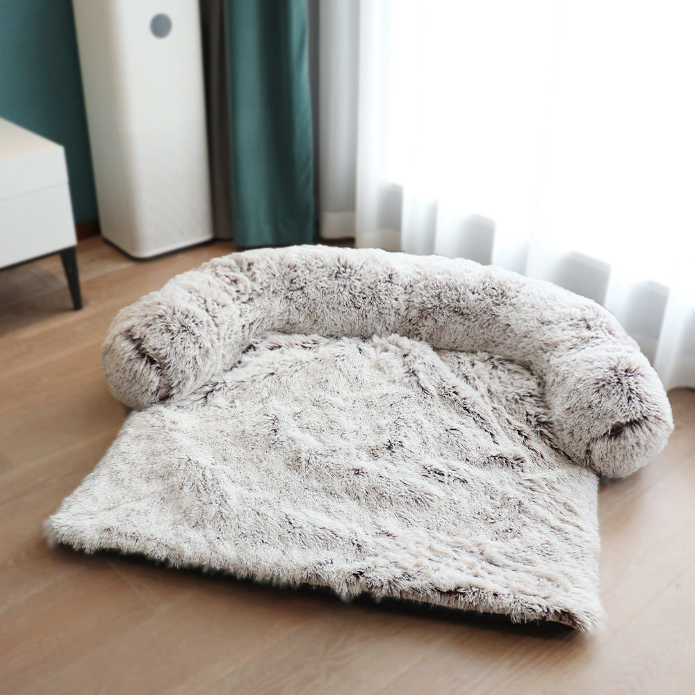 Cozy Pet Bed | Soft Washable Dog Bed with Removable Cover | Comfortable Cushion for Cats and Large Dogs 12