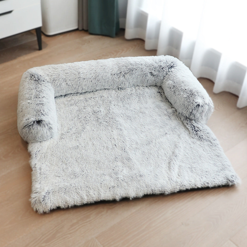 Cozy Pet Bed | Soft Washable Dog Bed with Removable Cover | Comfortable Cushion for Cats and Large Dogs 15