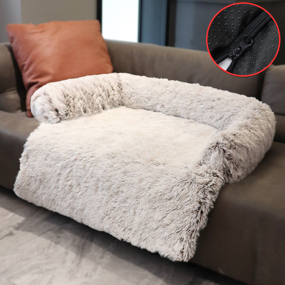 Cozy Pet Bed | Soft Washable Dog Bed with Removable Cover | Comfortable Cushion for Cats and Large Dogs 17