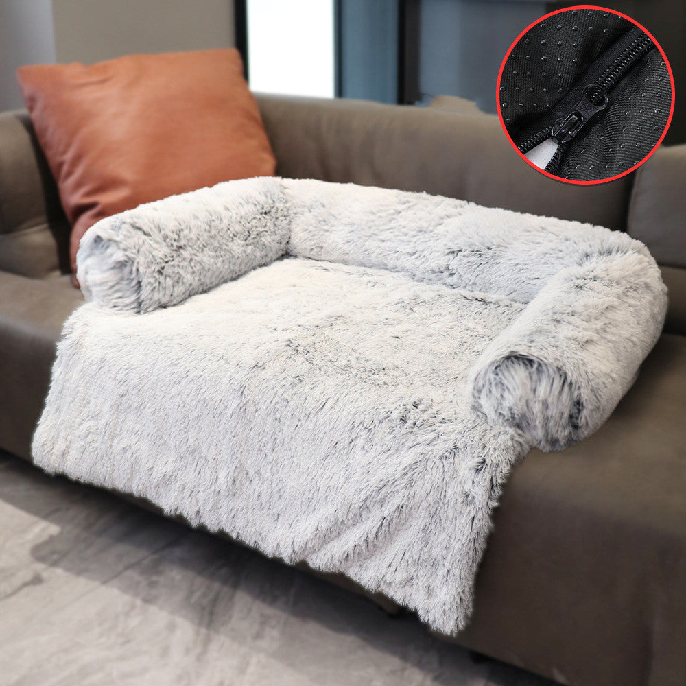 Cozy Pet Bed | Soft Washable Dog Bed with Removable Cover | Comfortable Cushion for Cats and Large Dogs 19