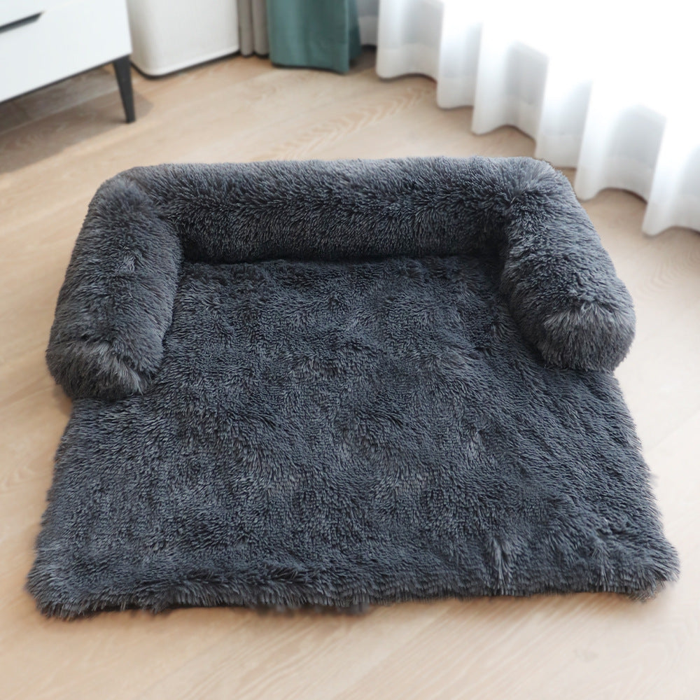 Cozy Pet Bed | Soft Washable Dog Bed with Removable Cover | Comfortable Cushion for Cats and Large Dogs 22