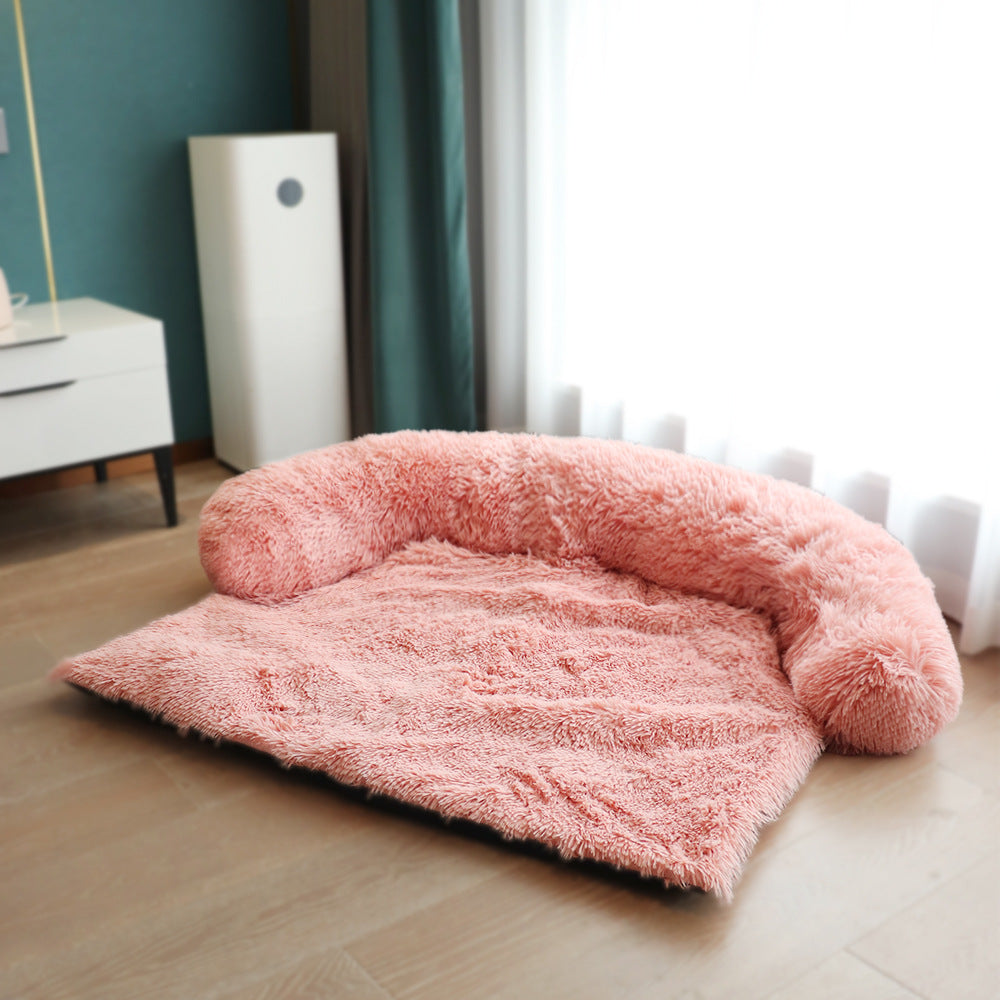 Cozy Pet Bed | Soft Washable Dog Bed with Removable Cover | Comfortable Cushion for Cats and Large Dogs 3