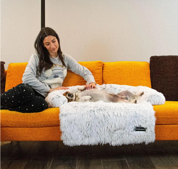 Cozy Pet Bed | Soft Washable Dog Bed with Removable Cover | Comfortable Cushion for Cats and Large Dogs 4