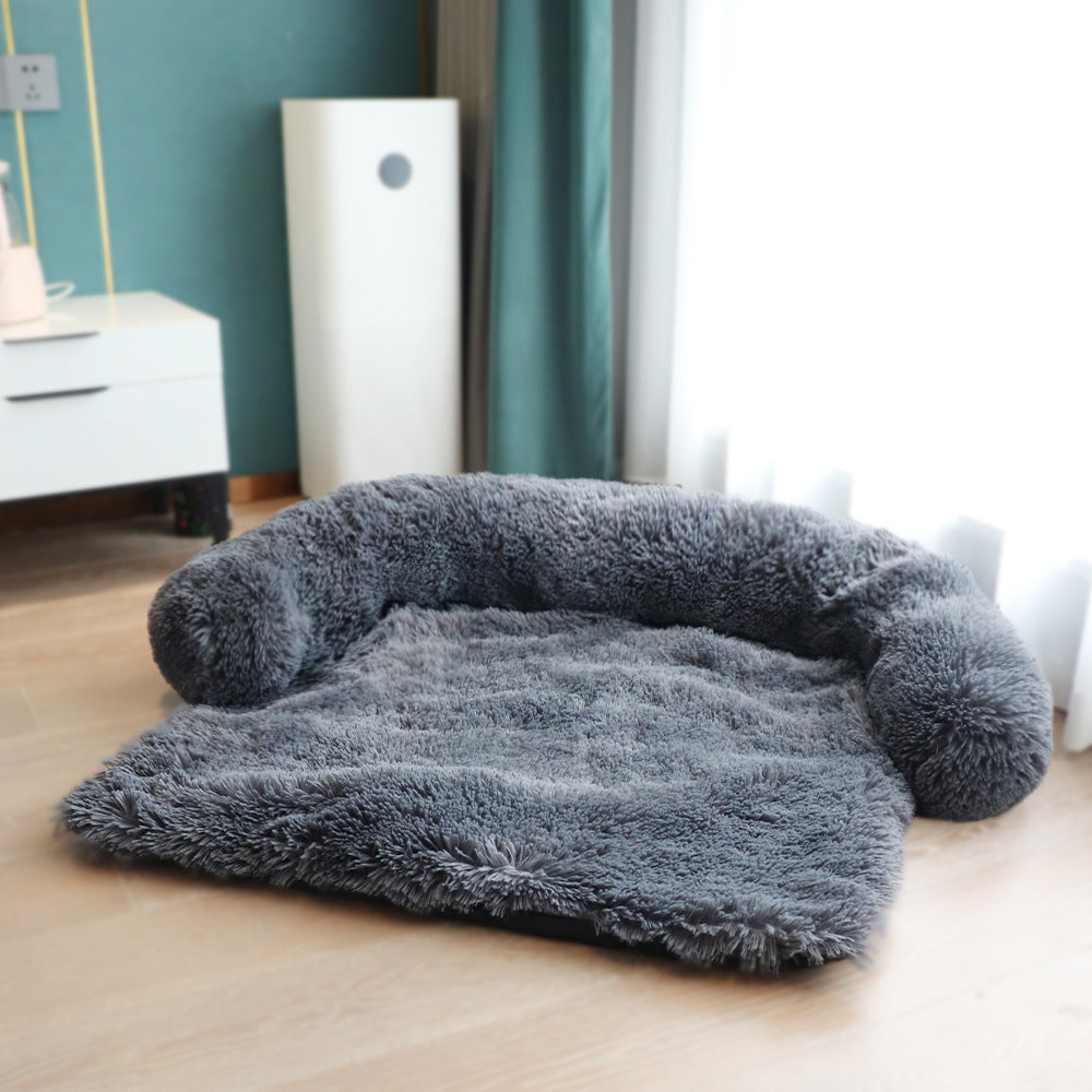 Cozy Pet Bed | Soft Washable Dog Bed with Removable Cover | Comfortable Cushion for Cats and Large Dogs 8