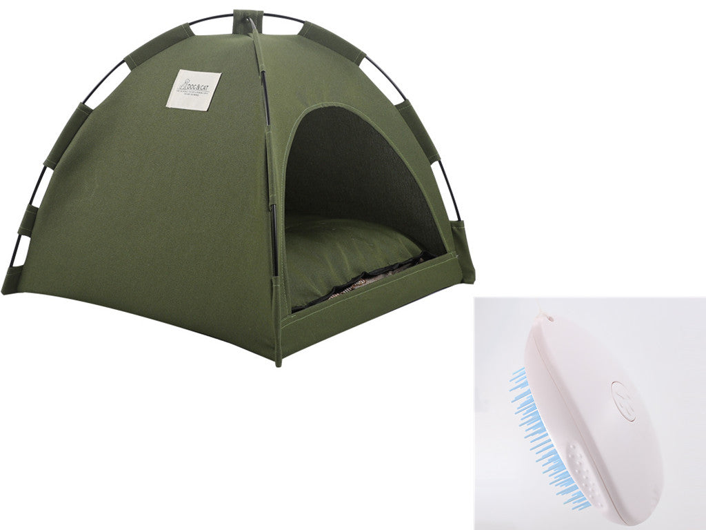 Cozy Pet Collection | Cat Bed with Cooling Mat & Removable Cushion | Lightweight Portable Design for Indoor and Outdoor Comfort 6