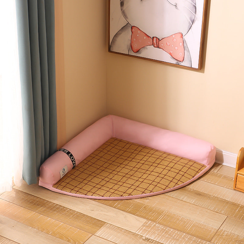 Cozy Pet Collection | Dog Cooling Mat with Breathable Bamboo Fiber | Comfortable Bed for Summer Relief 6