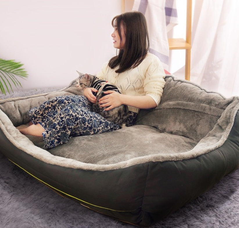 Cozy Pet Collection | Orthopedic Dog Bed with Durable Polyester Cover | Comfortable Sleeping Solution for Large Breeds 0