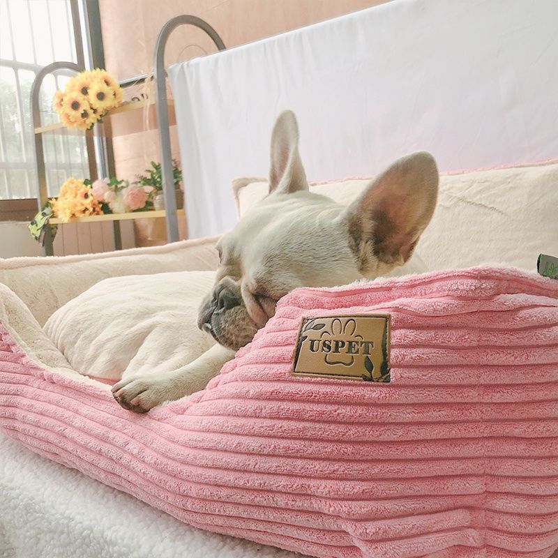 Cozy Pet Haven | Large Dog Bed with Removable Plush Cover | Soft Comfort for Ultimate Relaxation 2