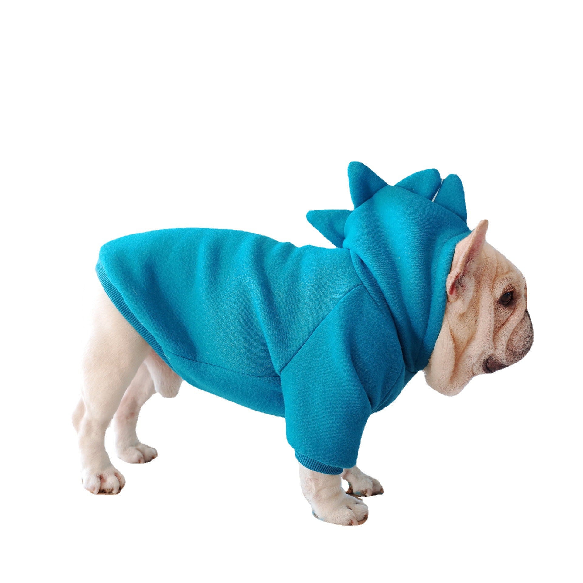 Cozy Pet Hoodie | Fleece Sweater for Dogs with Solid Color Design | Comfortable Apparel for All Seasons 0