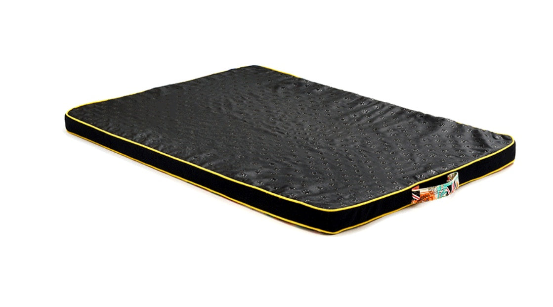 Cozy Pet Nest | Dog Bed Mat with High Resilience Sponge | Durable Canvas for Comfortable Sleep 2