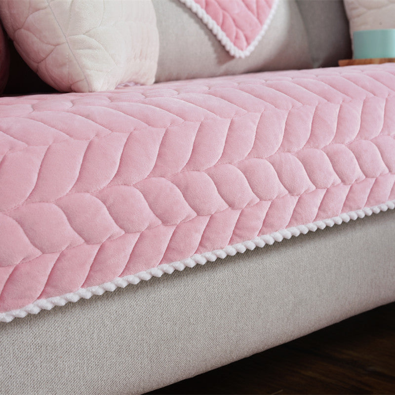 Cozy Plush | Sofa Cover with Anti-Slip Quilted Design | Soft Fabric for Ultimate Comfort 4