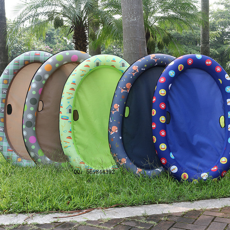 Inflatable Dog Swimming Pool with Safety Design | Portable Fun for Summer Splashing 2